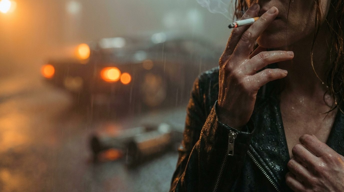 Noir rainfall — take 4